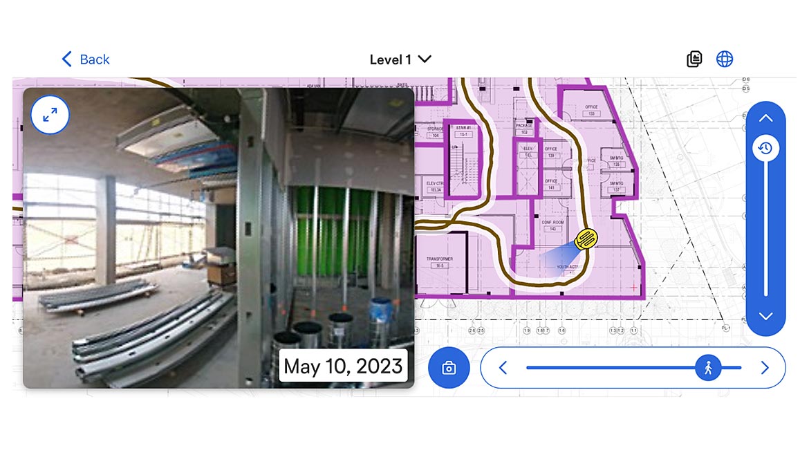 OpenSpace A screenshot from OpenSpace Field Notes