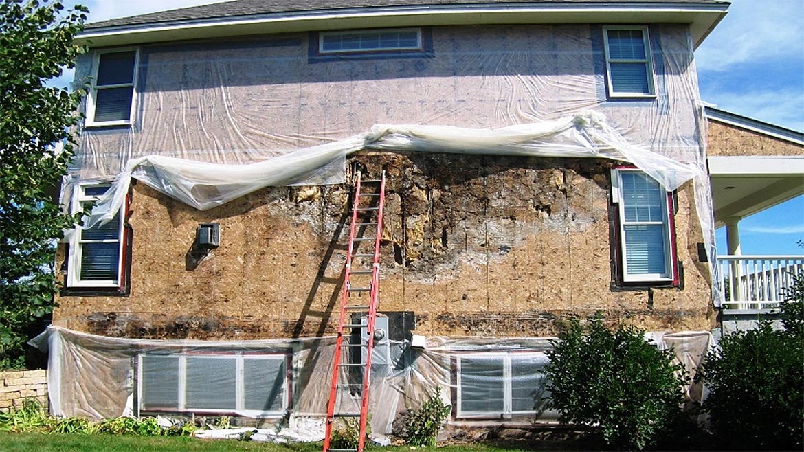 Air Barrier Association of America Rot caused by air leakage