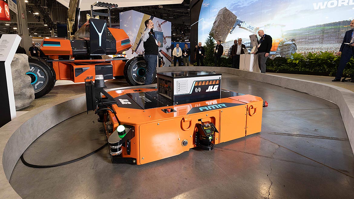 JLG Industries A MEWP (mobile elevating work platform)