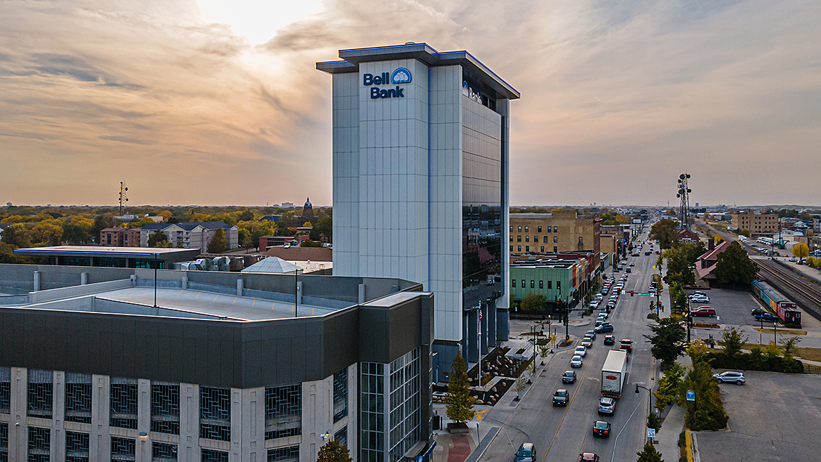 Bell Bank building in Fargo, North Dakota