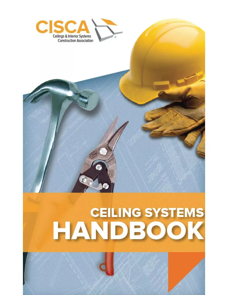 Ceiling systems handbook 2012 cover