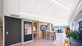 Living Lab” workspace located at the Armstrong corporate campus in Lancaster, Pennsylvania