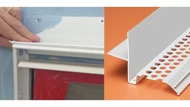 Plastic Components Continuous Insulation Trims