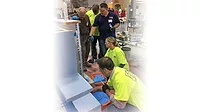 An Air Barrier installation